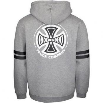 Sweat à capuche homme B/C Groundwork gris manches longues