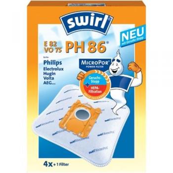 Swirl Staubsaugerbeutel für AEG, Philips, Electrolux, Volta PH86