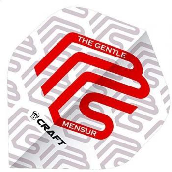 Bull's DE B-Craft White Standard A Dart Flights Mensur Suljovic Edition