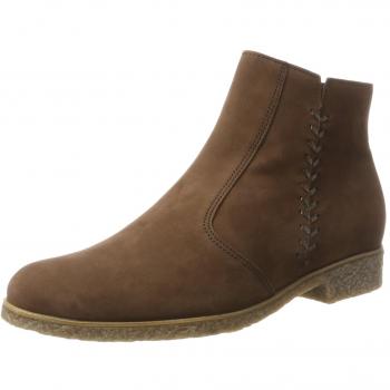 Gabor Shoes Damen Modische Fashion Stiefel in Braun mit Bronce-Akzenten, Größe 40 EU