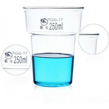 Thick Glass Dyeing Beaker 400ml
