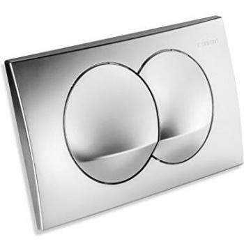 Geberit Betätigungsplatte DELTA20, Chrom matt (115.100.46.1)