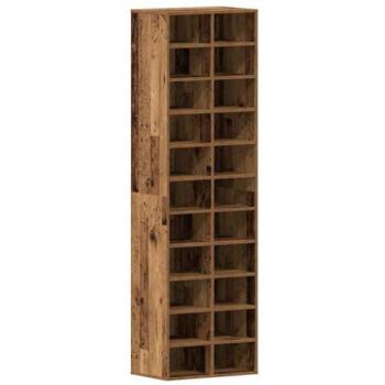 Zapatero Moderno VidaXL 54x34x183 cm – Madera Antigua