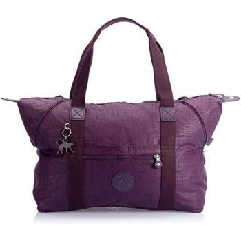 Kipling Art Travel Bag M – 58 cm Dark Aubergine Drop