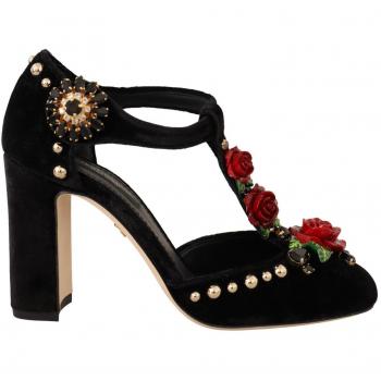 Sandali con Cuore Ricamato DOLCE & GABBANA