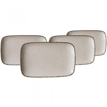 Beige Casa Platten 4er Set von Ritzenhoff & Breker