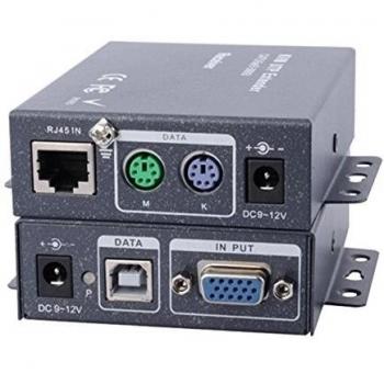 Extensor KVM 200 metros UTP cat5/5e/6 Yatek YK-K200