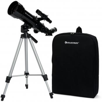 Travel Scope 70mm Celestron 21035 Astronomical Telescope with Backpack Black New