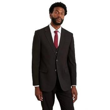 Tailored Fit Black Suit Jacket