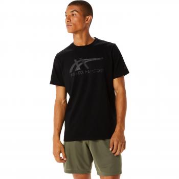 Top Asics Tiger Performance: color negro y gris grafito