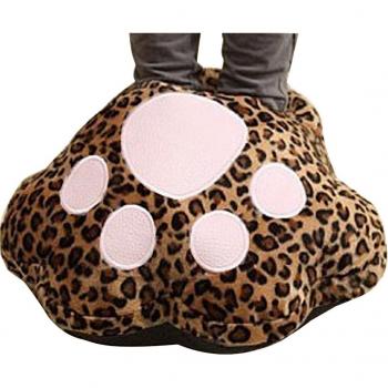 Soft Cartoon Feet Heated Slippers