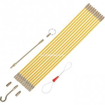 10-Piece 13-Inch Fiberglass Wire Pulling Kit