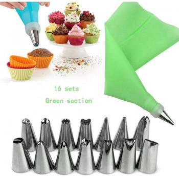 Stainless Steel Icing Decoration Assortment 16pcs