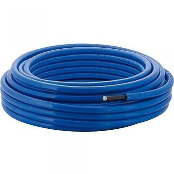 Tuyau Mepla D20 ML 50 m, préinsonorisé, rond, 10 mm, bleu