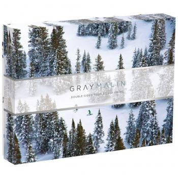 Gray Malin the Snow Two-Sided Puzzle, by Galison