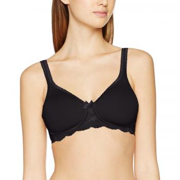 Brassiere Eleganza Floreale Playtex Nero EU 80