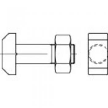Vis à tête marteau M16 80 mm TOOLCRAFT 10 unités