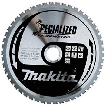 Lame carbure MAKITA B-33607 Specialized Ø355mm pour panneaux sandwichs, 80 dents, non réaffûtable