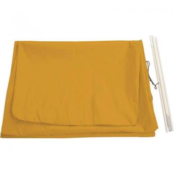 Copertura Ombrellone Arco Poliestere Giallo 3,5 m² con Cerniera
