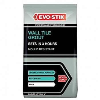 Evo-stik Tile A Wall Fast Set Grout White 0.5kg