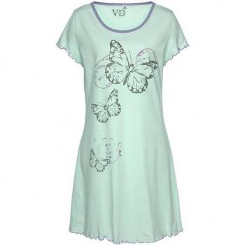 Vivance Dreams Nachthemd mit floralem Schmetterling-Motiv