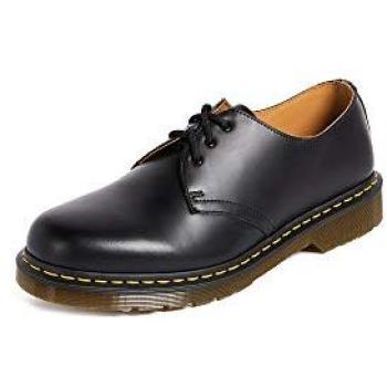 Dr. Martens 1461 PW Smooth 3‑Eye Leather Boots – Women's, Size 40
