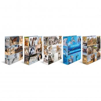 HERMA Sortiment Sammelmappen Glossy Tiere A4 PP