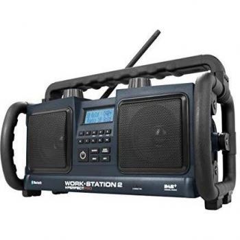 Perfectpro Workstation 2 Radio Portable Numérique Noir, Bleu