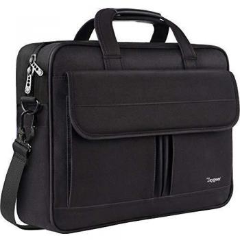 Laptop Bag 15.6 Premium Water-Repellent Laptop Office Business School-Black