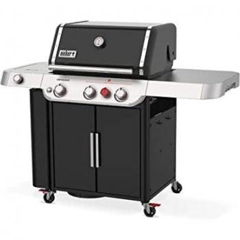 Weber Genesis E-335 Barbecue Carrello GPL Nero, Acciaio Inossidabile 11400 W