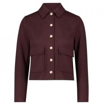 Zero Damen Twill-Blazer in Weiß