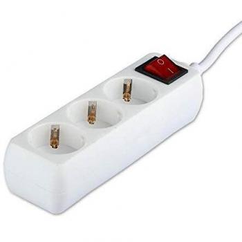 V-TAC Multiprise 3 Prises 10 A avec Interrupteur