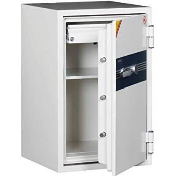 Armadio Blindato Ignifugo con Chiave a Doppia Mappa Resistenza 90 Technomax 520x832x520 mm