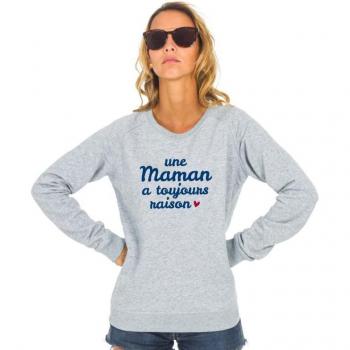 Damen‑T-Shirt “Mutters Reichtum” – XS grau, melierte Farbe