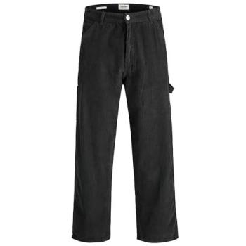 JACK & JONES Jungen Cargohose JPSTALEX in Schwarz, Größe 152