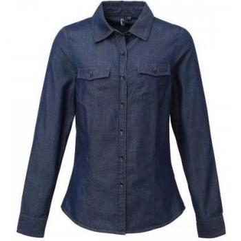 Premier Damen-Stichhemd Indigo 2XL