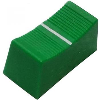 Bouton de potentiomètre à glissière 5X 3mm-4mm Couleur Verte 23x11x11mm