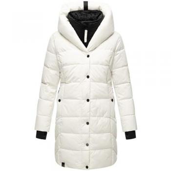 NAVAHOO Damen Wärmeparka – 3-in-1 Steppjacke mit Kapuze