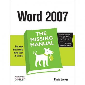Vitalsource Technologies, Inc. Word 2007: The Missing Manual