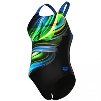 Traje de baño Bloom Arena Negro Intenso