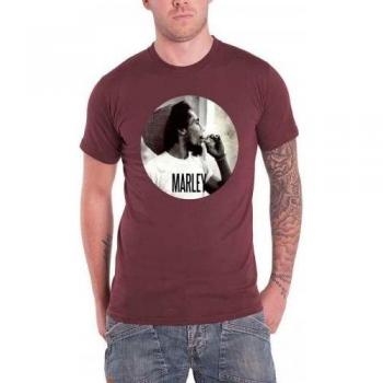 T-shirt Smokin Circle in cotone per adulti Bob Marley