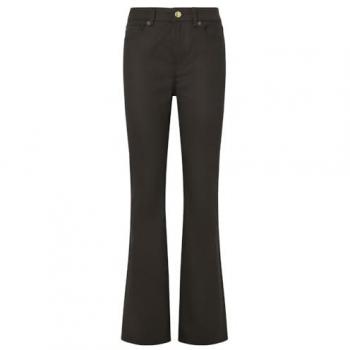 Jeans Flare Negro Tiro Alto Pepe Jeans para Mujer