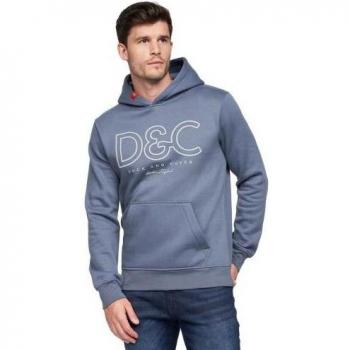 Duck and Cover Icarusa Hoodie für Männer, rot, L