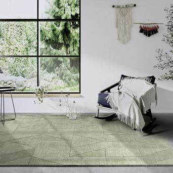 Villeroy & Boch Wollteppich »Ursule«, rechteckig, 10 mm, Handgewebt, Wolle, Natur, Wohnzimmer, Geometrie, Boho