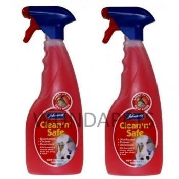 BirdGuard Johnson’s Parrot & Budgie Disinfection Duo