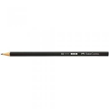 Bleistift 1111 B, 6-Kant, schwarz