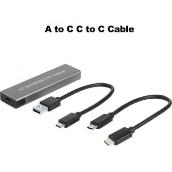 Caja Externa para SSD M.2 NVME y SATA