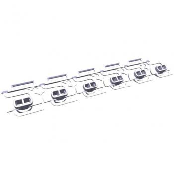 Ensemble de boutons en inox 6 touches