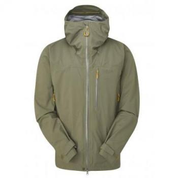 Veste Rab Firewall imperméable Light Kaki Homme