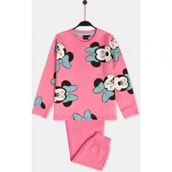Pigiama Disney Minnie Maniche Lunghe Rosa 12 Anni